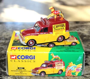 1995 CORGI CLASSIC Diecast Toy SHOWMANS RANGE ADVANCE PUBLICITY VAN Carters Fair - Picture 1 of 9