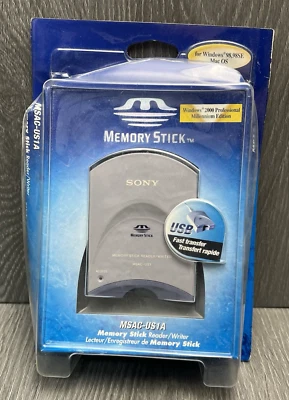 Sony USB Interface Card Reader for Memory Stick - PC/Mac (MSAC-US1) - Image 1 of 4