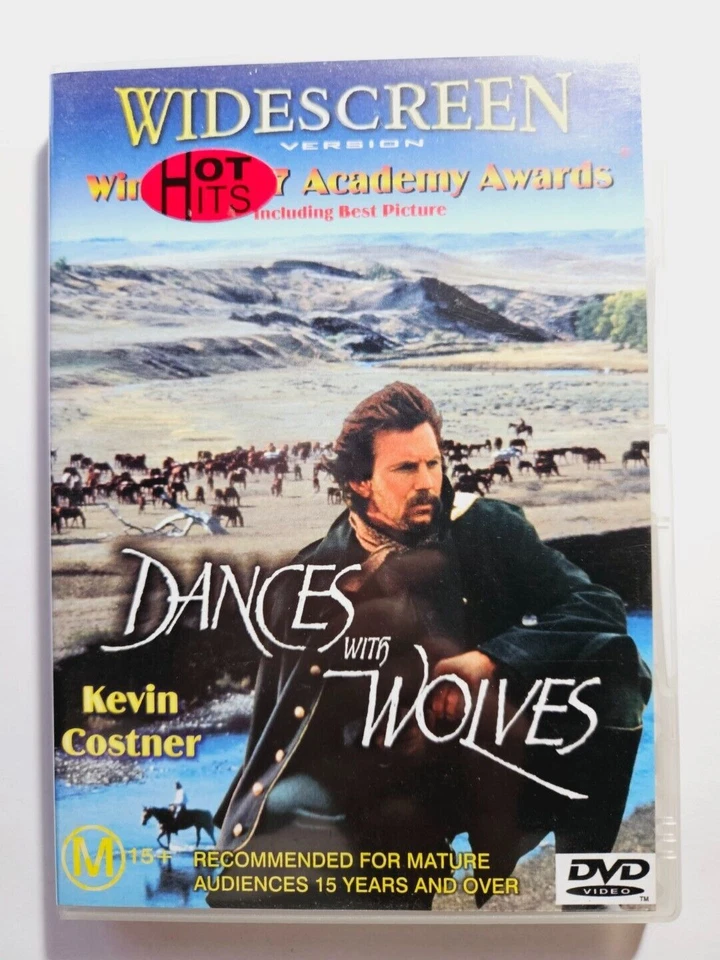 Dances with Wolves Widescreen DVD, Good Condition, Collectors, Vintage - Image 1 of 3