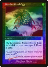 Shadowblood Egg FOIL Odyssey PLD Artifact Uncommon MAGIC MTG CARD ABUGames