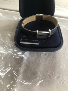 Tommy Hilfiger Leder Armband Für Herren Neu - Bild 1 von 4
