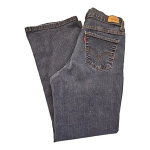 Levi’s 512 Jeans Womens Adult Size 12P Blue Denim Boot Cut Slimming Stretch  - Picture 1 of 7