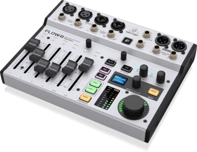 Behringer FLOW 8 8-input Digital Mixer with Bluetooth Genuine product Brand New - Image 1 of 4