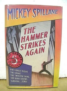The Hammer Strikes Again by Mickey Spillane 1989 HB/DJ *Signed First Printing* - Picture 1 of 3