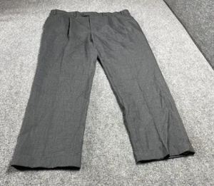 Pantalones de vestir Lauren Ralph Lauren para hombre comodidad total gris plisado ropa formal 40x32 - Imagen 1 de 16