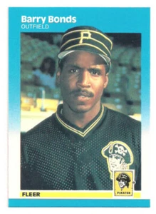1987 Fleer Barry Bonds #604 ROOKIE - Picture 1 of 2