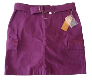 NWT Sonoma Life & Style Falda pantalón de ajuste moderno morado ciruela profundo talla 4 - Imagen 1 de 8