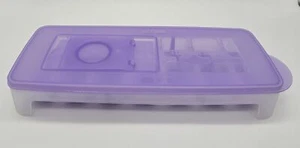 Cucciolo di ghiaccio Tupperware con coperchio viola, gelatiere con chiodo - Foto 1 di 4