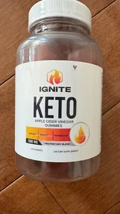 Ignite Keto ACV Gummies 60 Apple Cider Vinegar Weight Loss Rize Labs Exp 6/25 - Picture 1 of 4