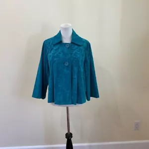 Women’s RQT Elegant Teal Jacket - Picture 1 of 6