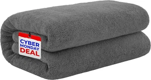 Oversized Bath Sheet, 100% Cotton 40X80 Clearance Bath Towel Sheet, Turkish Extr - Picture 1 of 9