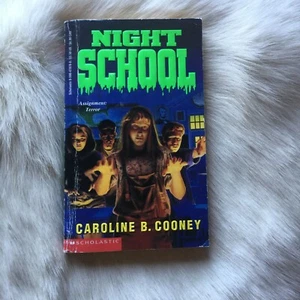 Caroline B. Cooney Night School 1995 Vtg Horror Book Vtg Caroline Cooney Book - Picture 1 of 7
