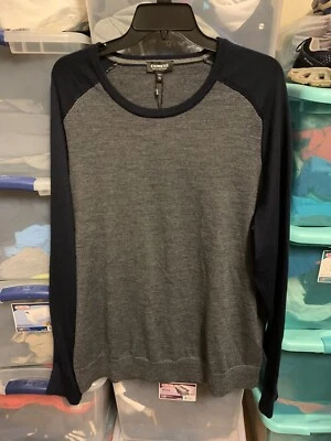 NEW EXPRESS MENS Marino Wool Blend Sweater Men’s XXL - Image 1 of 4