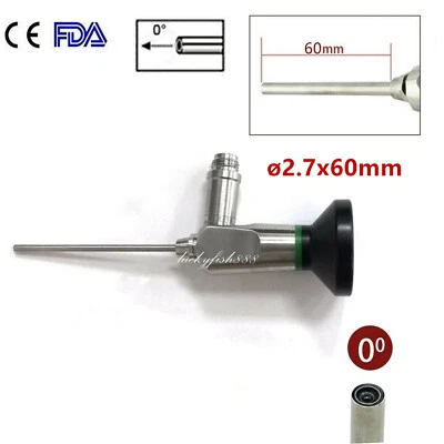 Жесткий эндоскоп 0° ø2,7x60 мм отоскоп аурископ эндоскопия уха жесткая эндоскопия высокой четкости - Изображение 1 из 4