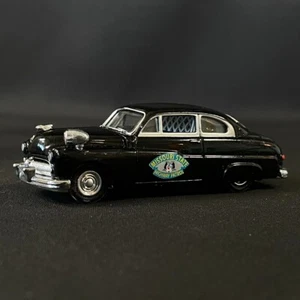 1997 Racing Champions '49 Mercury Sedan Black 1/64 Rubber Wheels Hood Open #6 - Picture 1 of 8