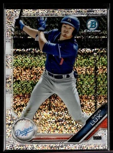 2019 BOWMAN CHROME SPECKLE /299 GAVIN LUX DODGERS - Picture 1 of 1