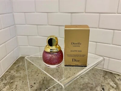 Esmalte de uñas DIOR DIORIFIC VERNIS Happy 2020 limitado vacaciones brillante abrigo superior Foto 1 de 4