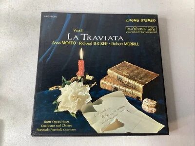 Verdi - La Traviata 1961 The Rome Opera House Orchestra 3 Box Set Vinyl - Image 1 of 4