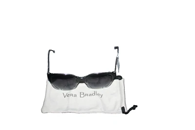 Gafas de sol Vera Bradley Natalia azul y negro mariposa polarizadas cuadradas 55 mm nuevas con etiquetas Foto 1 de 3