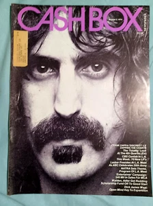 Cashbox Mag August 3 1974 Frank Zappa Near MINT Details C1 - Picture 1 of 2