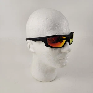 Shady Rays Mens Sunglasses Wrap Black XS-5208 Polarized Frame - Picture 1 of 11