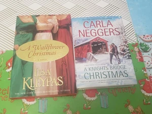 ROMANCE - CHRISTMAS - LOT OF 2 HARDCO VER BOOKS - LISA KLEYPASS & CARLA NEGGERS - Foto 1 di 2