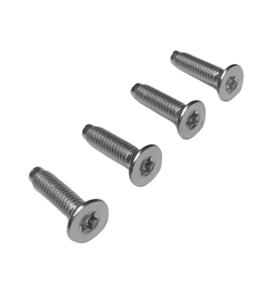 4 шт. Винты Torx задней двери из нержавеющей стали ПОДХОДЯТ ДЛЯ 1987-2004 JEEP Wrangler YJ & TJ - Изображение 1 из 4