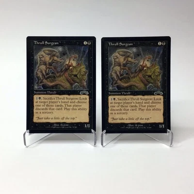 (2) Magic: The Gathering Thrull Surgeon MTG 1993-1998 Exodus MP - Image 1 of 2