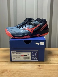 Mizuno Cyclone Speed Women’s Gray / Black / Red Volleyball Shoes Size 7.5 New! - Picture 1 of 6