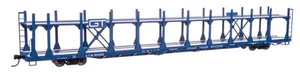 Walthers Mainline 8034 HO Scale 89' Flatcar w/Bi-Level Open Auto Rack - Ready to - Picture 1 of 1