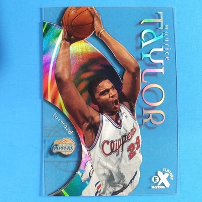 1998-99 E-X Century #43 Maurice Taylor  Basketball CLIPPERS NM-MT - Image 1 of 2