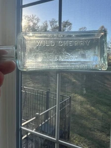 BOTELLA DE MEDICINA D. COXE'S WILD CHERRY SENECA SCHUYLKILL HAVEN PA. 1880 - Imagen 1 de 8