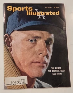 1964 Sports Illustrated May 25th Issue with Mailing Label Frank Howard - Picture 1 of 2