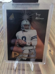 1994 Pinnacle Pinnacle Performers #PP1 Troy Aikman Dallas Cowboys - Picture 1 of 2