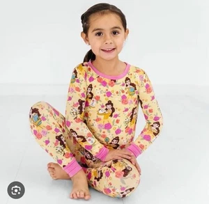 NUEVO Juego de pijama Little Sleepies Disney Princesa BELLE La Bella y la Bestia Talla 16 - Imagen 1 de 6