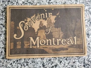 Vintage Early Montreal Souvenir Color 29 Photos Booklet - Picture 1 of 6