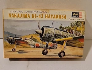 Revell Nakajima KI-43 Hayabusa 1/72 Scale Model Kit Vintage - Picture 1 of 9