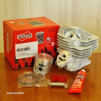 WINZOR 44,7 mm NIKASIL beschichteter Zylinder & Kolben Kit für STIHL MS261 MS261C #1...