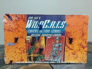 Neu 1993 Topps Jim Lee's WildC.A.T.S. Factory Sealed Trading Card Box 36 Packs - Bild 1 von 7