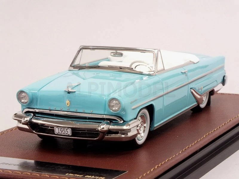 Lincoln Capri Convertible 1955 open Turquoise 1:43 GLM GLM101901 - Immagine 1 di 1