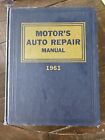Motors Auto Repair Manual 1961 24th Edition Covers All Cars 1953 to 1961