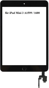 für iPad Mini 3 A1599 / A1600 Digitizer Touchscreen mit Homebutton Flex + Kleber - Bild 1 von 1