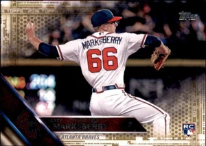 2016 Topps Matt Marksberry #d /2016 Gold Parallel Rookie RC Insert Braves #532 - Picture 1 of 2