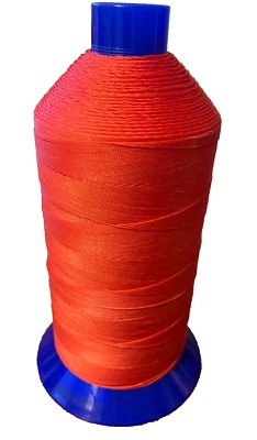 Nylon Thread Red - 16 Ounce Cone Made in Germany by Amann Group TEX 70 - Image 1 of 2