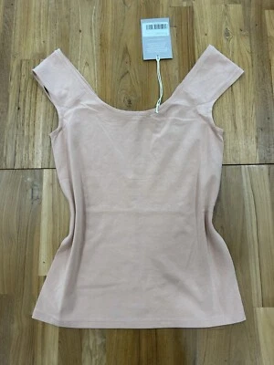 Nueva camiseta sin mangas EVERLANE rosa melocotón Supima mezcla de algodón nueva con etiquetas Foto 1 de 3