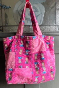 BFF Photo Totes - Frozen Elsa & Anna Pink Shoulder Tote - Picture 1 of 5