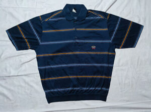 Paul Shark Polo Shirt Fitted Striped Size L