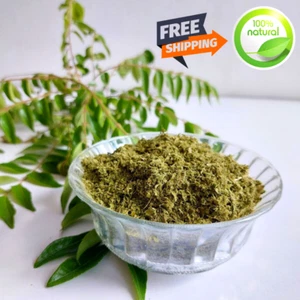 Curry Leaves Powder 100% Organic Natural Ceylon Spice Seasoning Murraya Koenicll - Picture 1 of 8