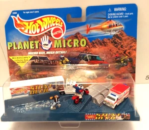 Hot Wheels Mattel Planet Micro Stunt Devil NIP 1998 Rare - Picture 1 of 3