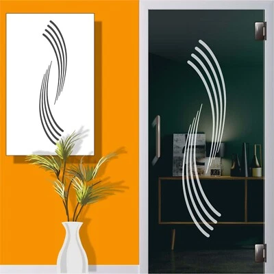 Aufkleber für Glastür Klebefolie Glas Tür Dekor Folie Sticker Glastattoo - Bild 1 von 4